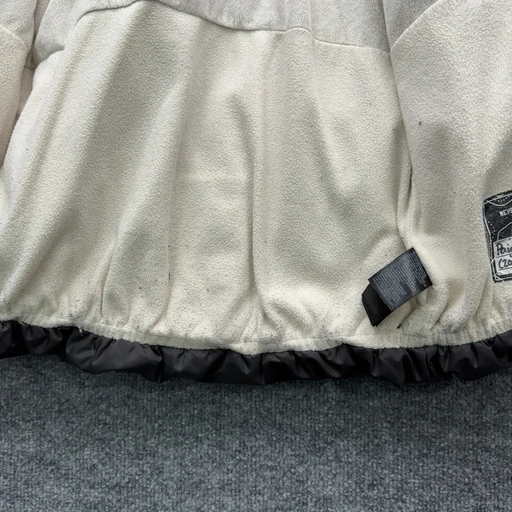 The North Face‎ Puffer Jacket Girls Size M 10/12 Gray Fleece Lined Outdoor